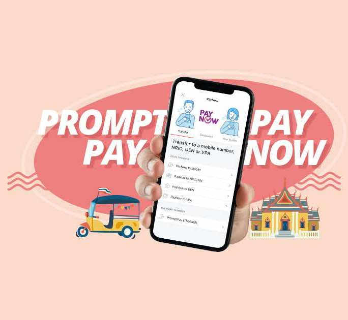 Get S$12 cashback on your first PayNow-PromptPay transfer