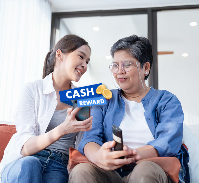 Get up to S$20 cash reward with PayNow